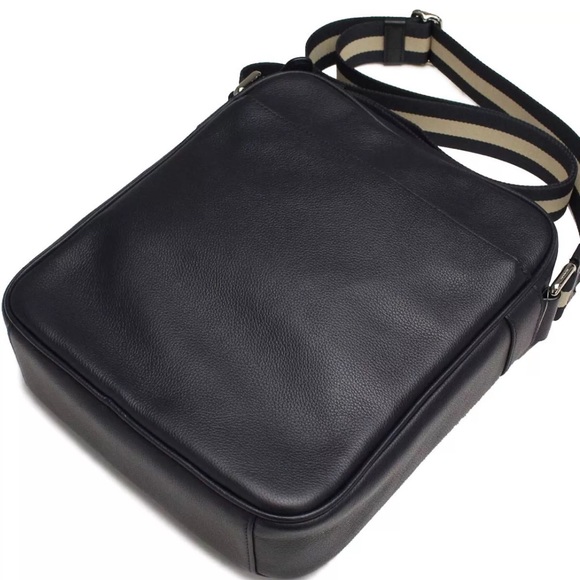 Coach Men’s Leather Messenger Bag NWT black - - Picture 6 of 8